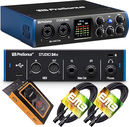 PreSonus Studio 24c USB-C Audio Interface
