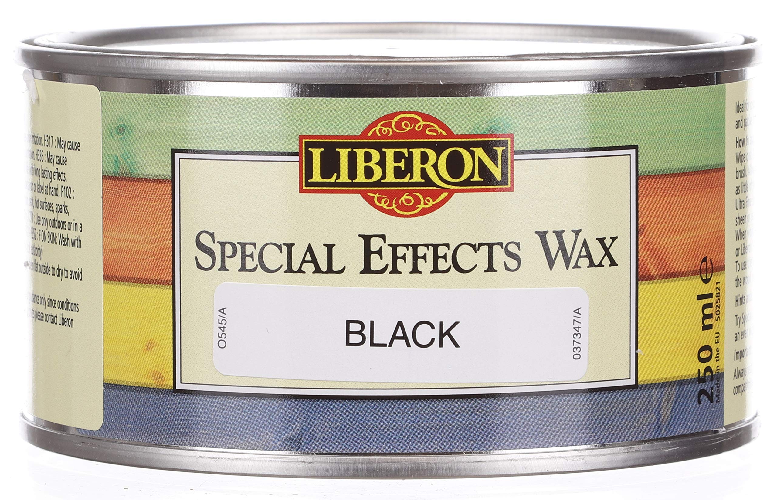 Liberon BPW250 250ml Patinating Wax - Black