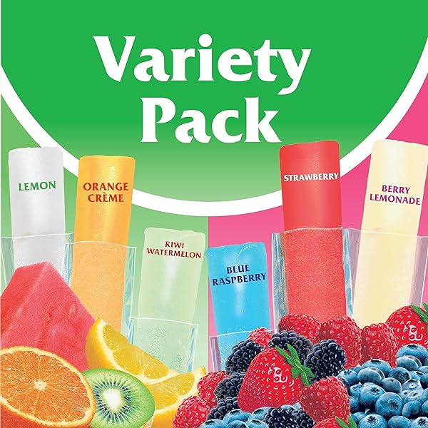WYLER’S AUTHENTIC ITALIAN ICE, FAT FREE FREEZER BARS, ASSORTED FLAVORS (96CT – 2OZ BARS)