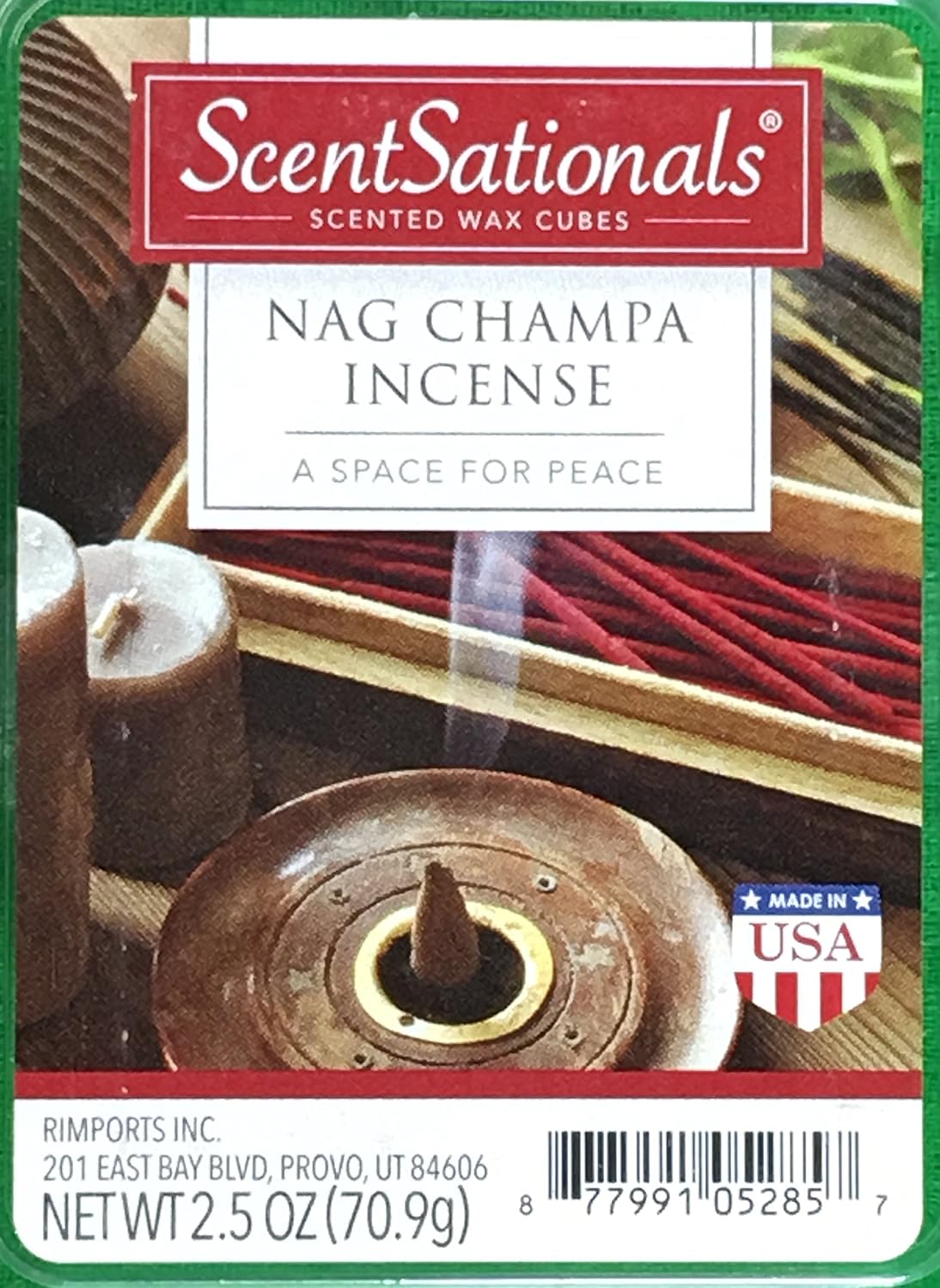 ScentSationals Nag Champa Incense Wax Cubes Amazon.ca Home & Kitchen