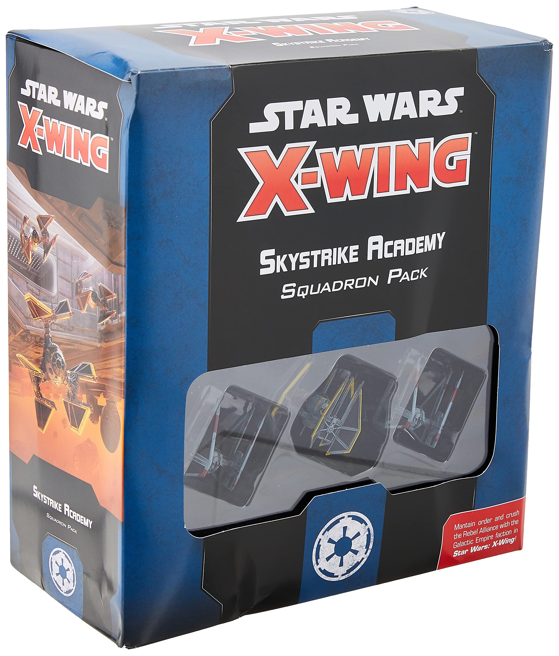 Star Wars X-Wing 2nd Edition Miniatures Game Skystrike Academy SQUADRON PACK - Strategy Game for Kids & Adults, Ages 14+, 2 Players, 30-45 Minute Playtime, Made by Atomic Mass Games