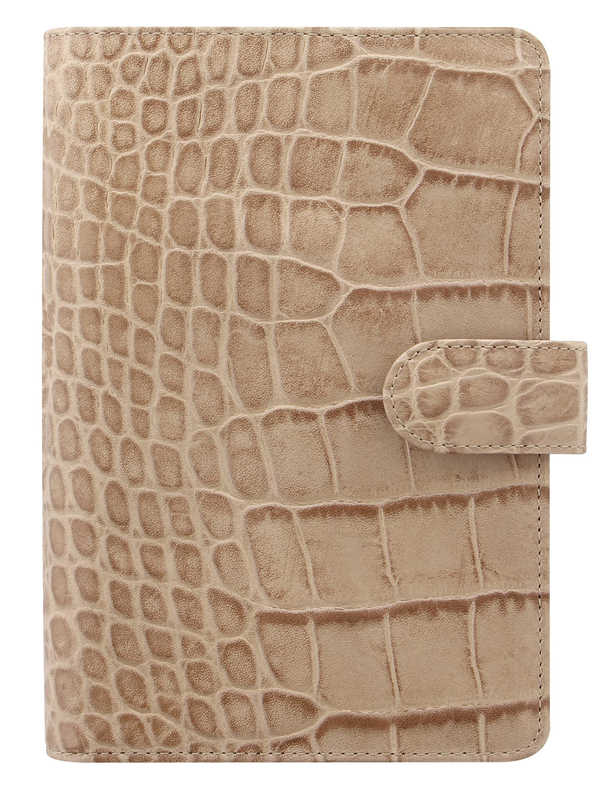 Filofax Personal Classic Croc Organiser - Fawn — image 1