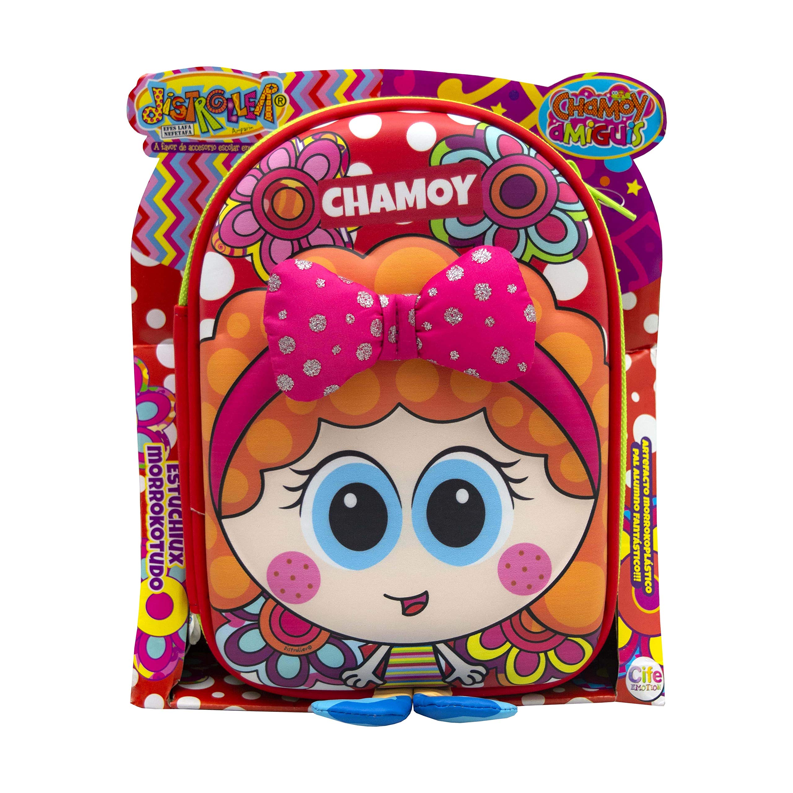Chamoy 41732 SUPERCHAMOY MORROKOPLASTIC FOR THE MOST FANTASTIC STUDENTS Case, Multicoloured, 22 x 15 x 5 cm