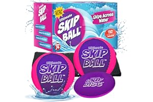 The Ultimate Skip Ball – Water Bouncing Ball Create Lasting Memories with Your Friends & Family at The Beach, Lake or Pool