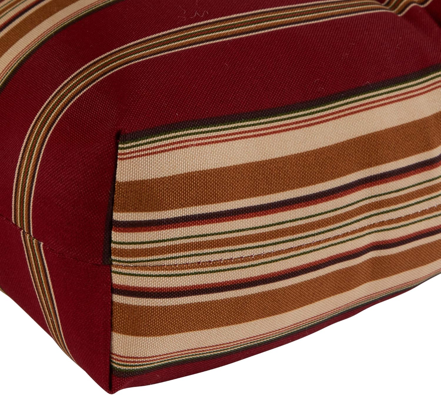 Greendale Home Fashions AZ4809-ROMASTRIPE Tuscan Stripe 44'' x 22'' Outdoor Seat/Back Chair Cushion : Garden & Outdoor