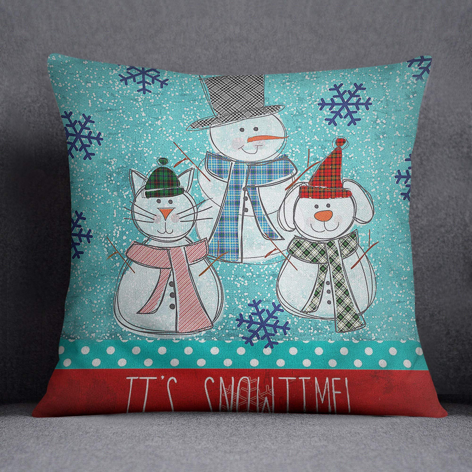 Bonamaison Decorative Cushion Cover, Throw Pillow Case, Size: 45X45 Cm - Designed and Manufactured in Turkey