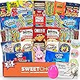 Easter Care Package (50ct) - Candy Snacks Treats Plush Bunny Cookies Gift Box Bundle Basket Fillers Stuffers Present Kids Adults Boys Girls College Student Child Grandchildren Toddlers