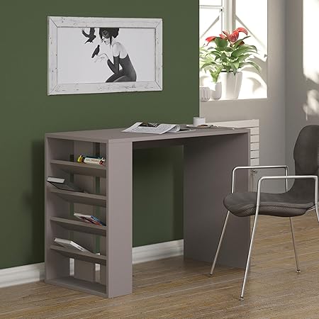 Amazon De Schreiben Computer Schreibtisch Modern Und Einfach Hellbraun Funktionales Deko Bold