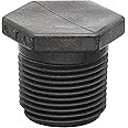 Banjo PLUG100 Polypropylene Pipe Fitting, Plug, Schedule 80, 1" NPT Male