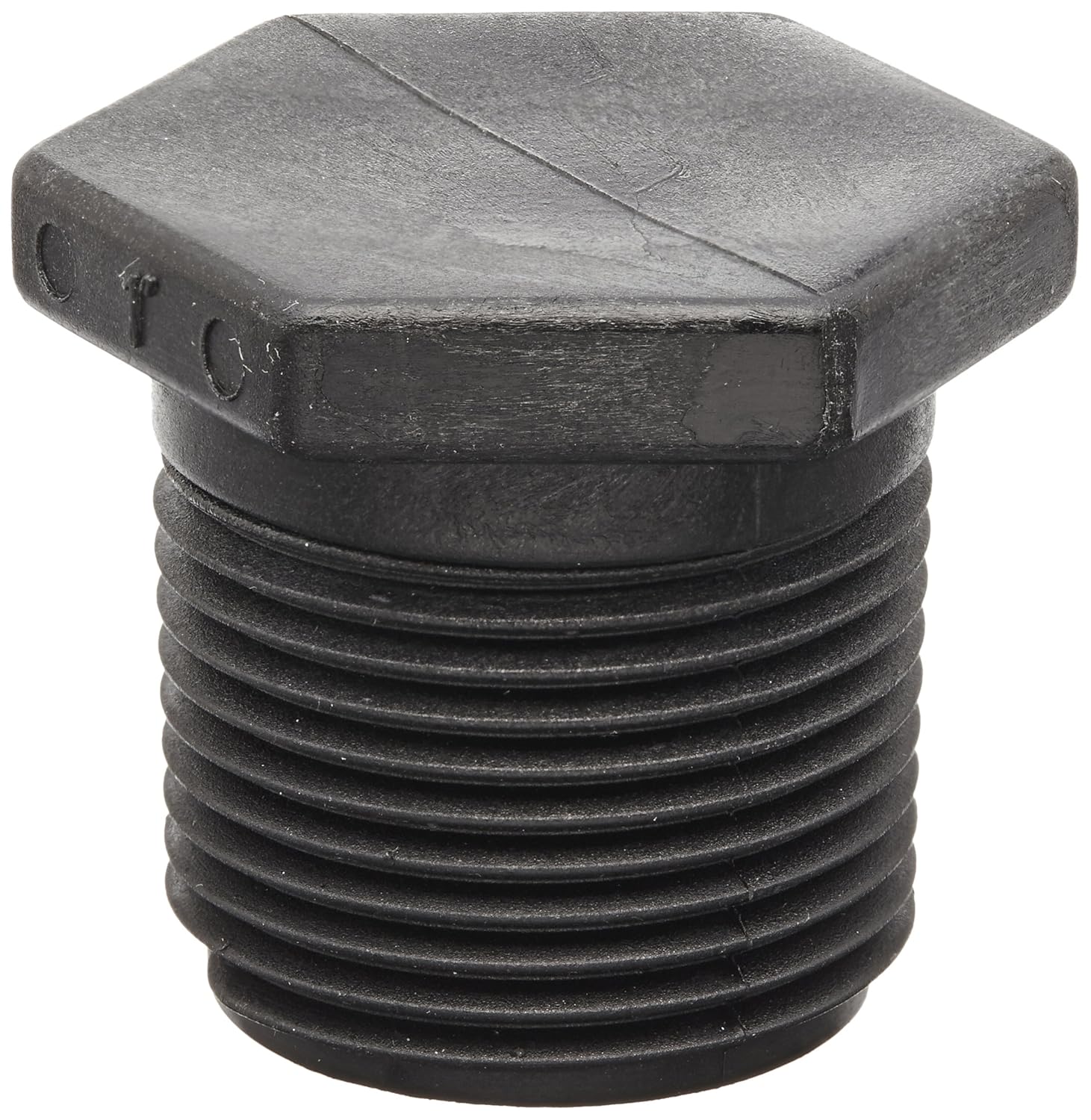 Banjo PLUG100 Polypropylene Pipe Fitting, Plug, Schedule 80, 1