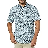 Amazon Essentials Men's Slim-Fit Short-Sleeve Poplin Shirt