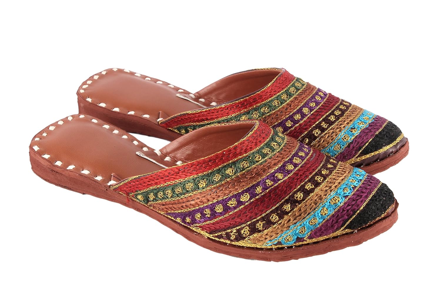shree rajasthani jaipuri work partywear ethnic womens girls ladies selipper