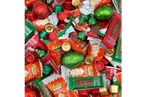 SUNNY ISLAND Christmas Candy Mix - Famous Brands’ Chocolate Candy Assortment, 4-Pound Holiday Variety Pack, Individually Wrapped - About 160 Pieces