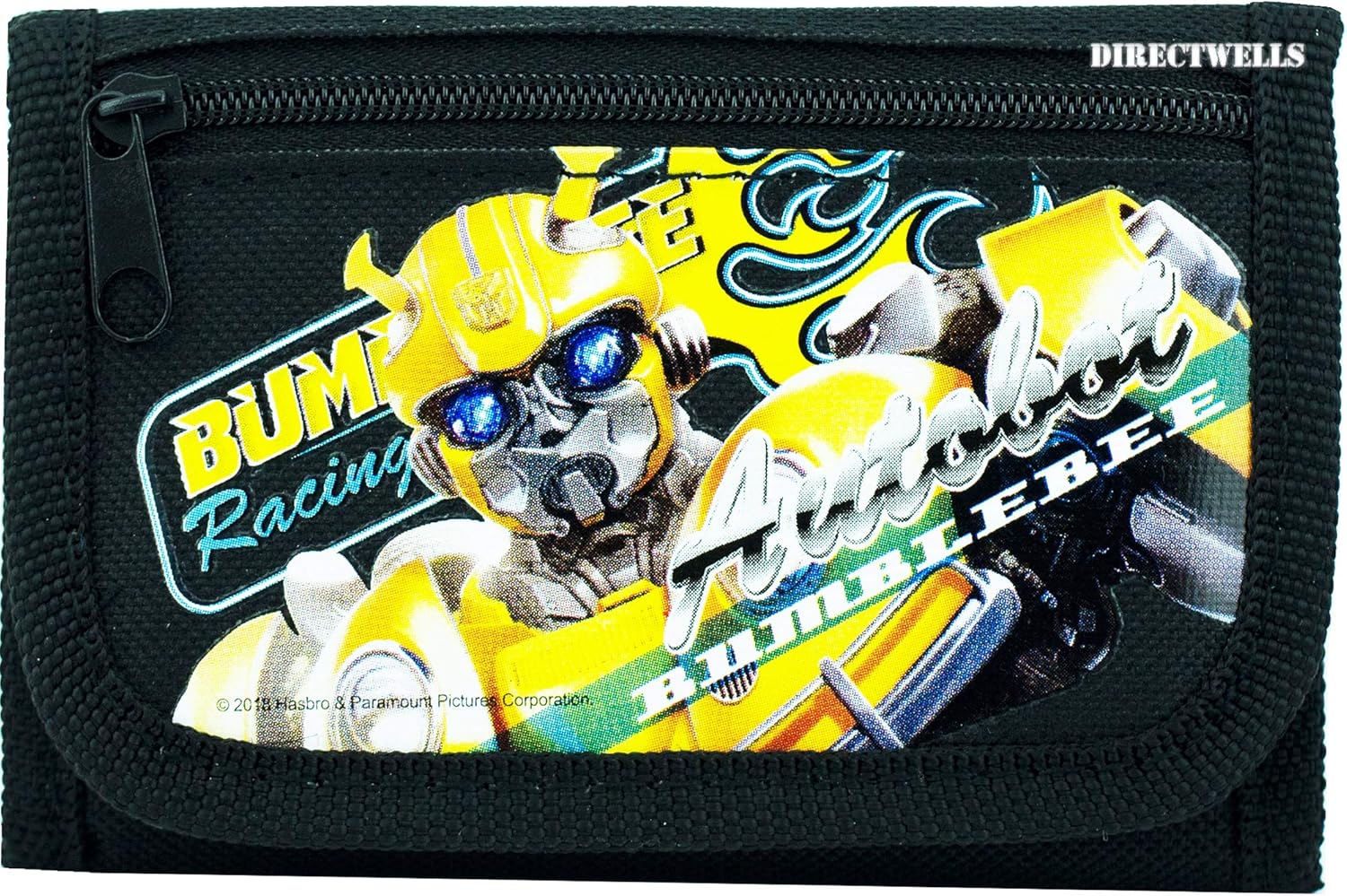 PLM Transformers Black Wallet, Small: Clothing