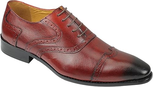 maroon formal shoes