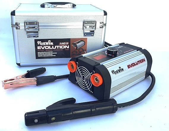 Cevik CE-Evolution18X - Equipo de soldadura inverter, 140 A