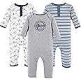 Hudson Baby baby-girls Cotton Coveralls