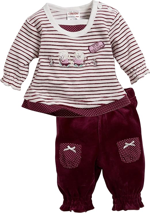 Schnizler Baby-Mädchen Jogginganzug