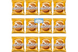 Grandma's Cookies, Peanut Butter, (Pack of 12) Bundled by SUPERDEALS, 2.50 Oz Bag, with Mystery Gift