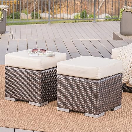 Amazon Com Great Deal Furniture Malibu Outdoor 16 Inch