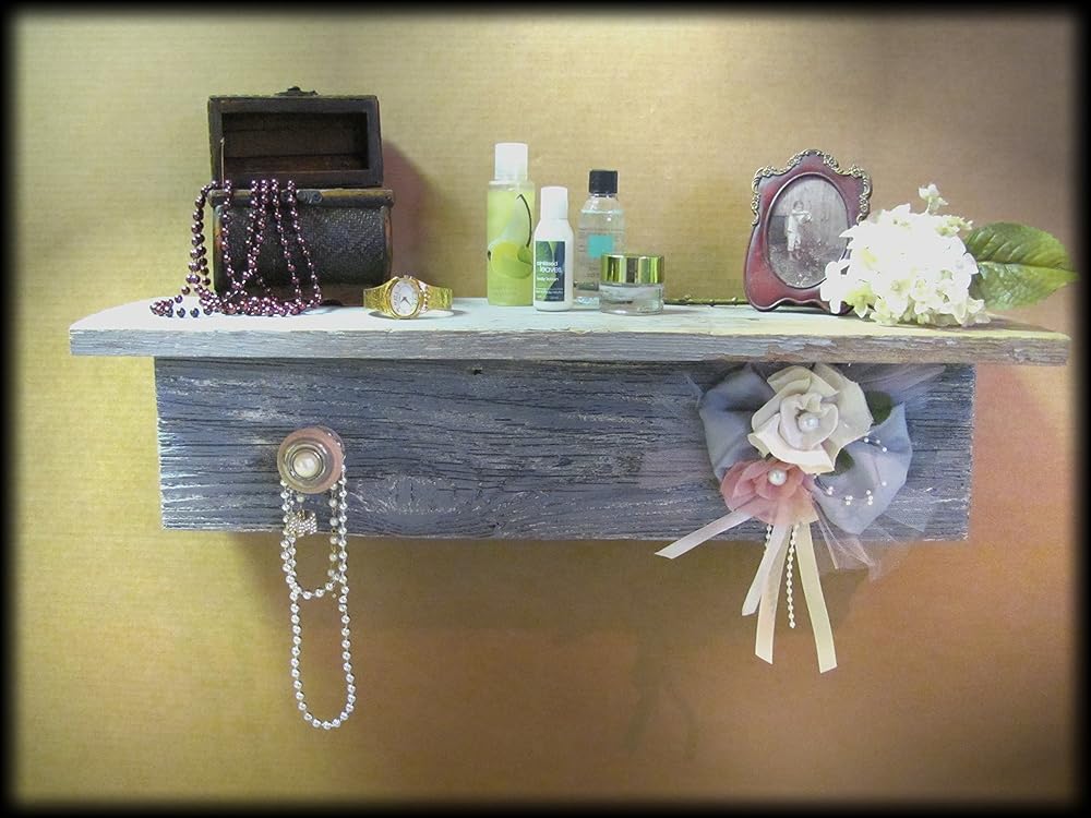 ivory shelves for nursery