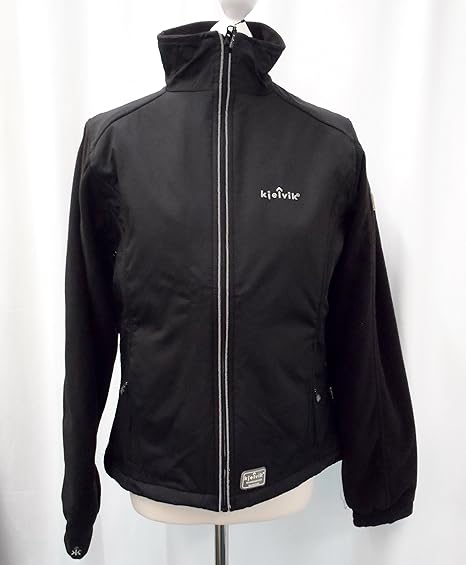 Kjelvik hochwertige Sandinavian Outddor Softshell-jacke Saskia Farbe schwarz Größe M 40/42 (Damen) wasser und schmutzabweisen