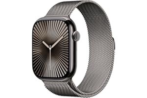 Apple Watch Series 10 [GPS + Cellular 46mm case] Smartwatch with Slate Titanium Case with Slate Milanese Loop - M/L. Fitness Tracker, ECG App, Always-On Retina Display, Carbon Neutral4.7 out of 5 stars 2,337$762.84