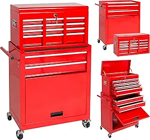 tool storage cabinets Best Choice Products Portable Top Chest Rolling Tool Storage Box Cabinet Sliding Drawers