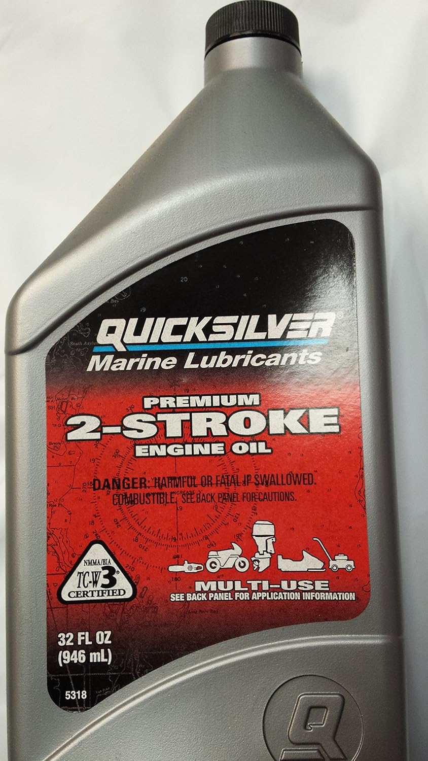 QUICKSILVER PREMIUM 2STROKE OUTBOARD OIL TCW3 Amazon.co.uk Sports