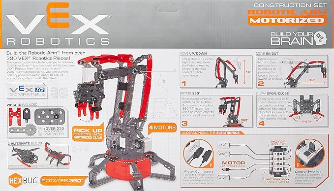 hexbug vex robotics robotic arm