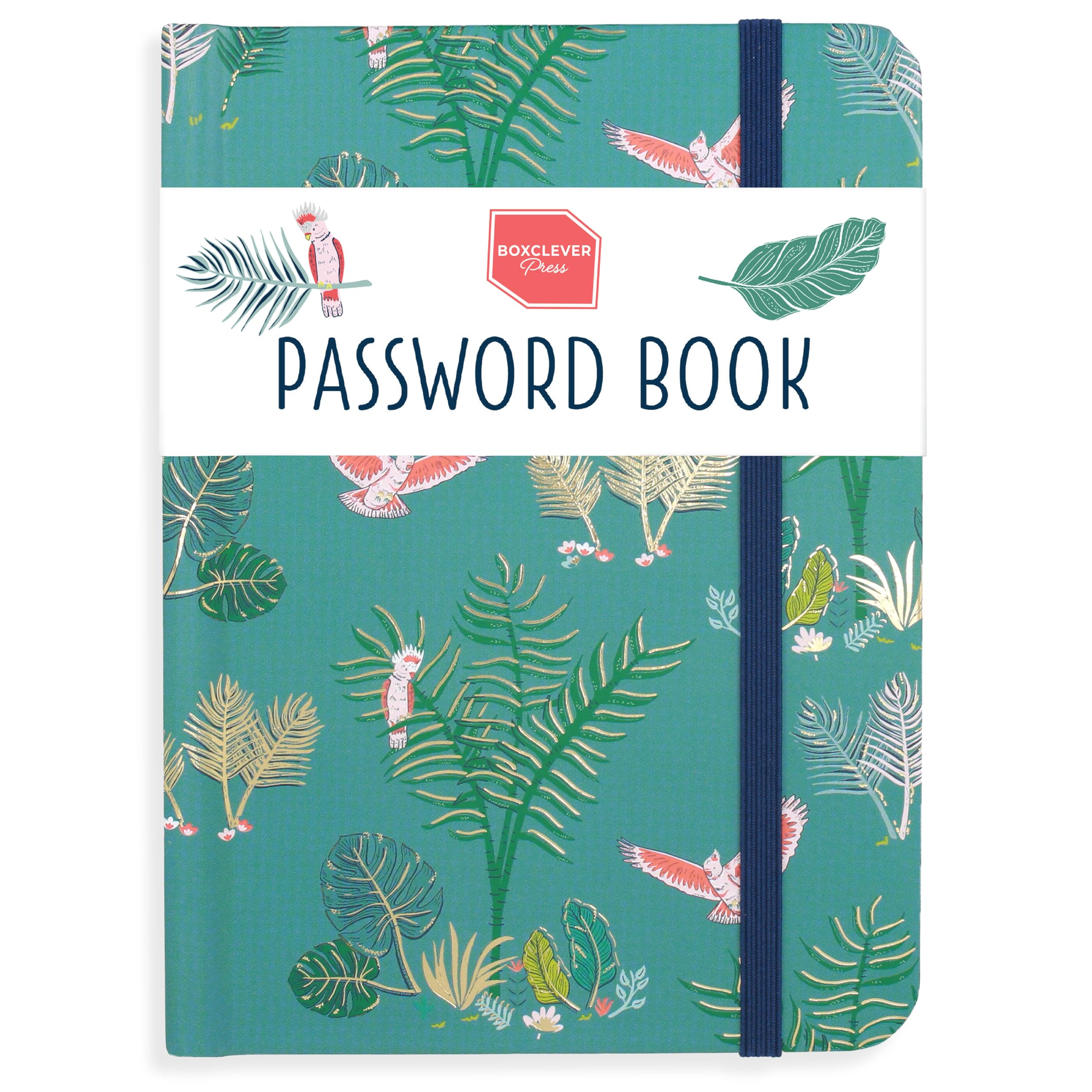 Boxclever Press Password Book. Never Forget a Password Again! Easy to Use Internet Password Book with Alphabetical Tabs for All Your Login Details. Untitled Small 11 x 15.5cm