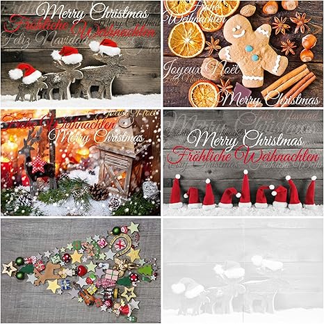 Immagini Di Cartoline Di Natale.50 Cartoline Natale Set Anni 50 Di Cartoline Natalizie Nostalgiche 5 Motivi X 10 Pezzi 50 Pezzi In Stile Retro Vintage Di Edition Colibri 10824 28 Amazon It Cancelleria E Prodotti Per Ufficio