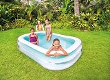Intex Swim Centre Family Inflatable Pool 103 x 69 x 22 inches Blue or Green view 2