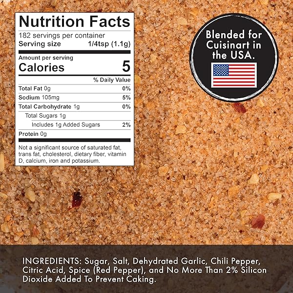 CUISINART ROASTED CHIPOTLE GARLIC SEASONING – SMOKY, SWEET AND SPICY – CGSS-556