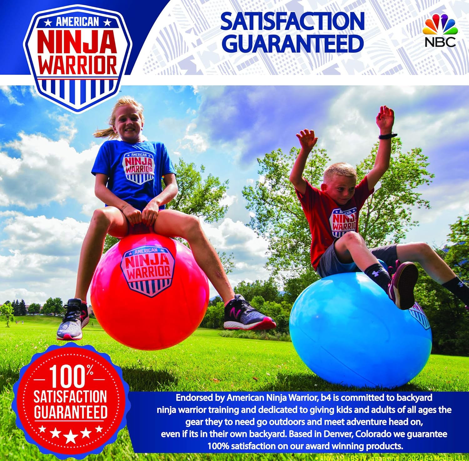 ninja warrior bounce ball