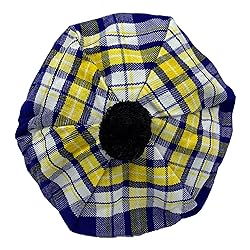 Scottish Tam O' Shanter Acrylic Tartan Wool Tammy
