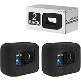 Geekria for Creators Windslayer Cover Wind Muff Compatible with GoPro Hero 13, 12, 11, 10, 9 Action Camera, Housing Frame Cas