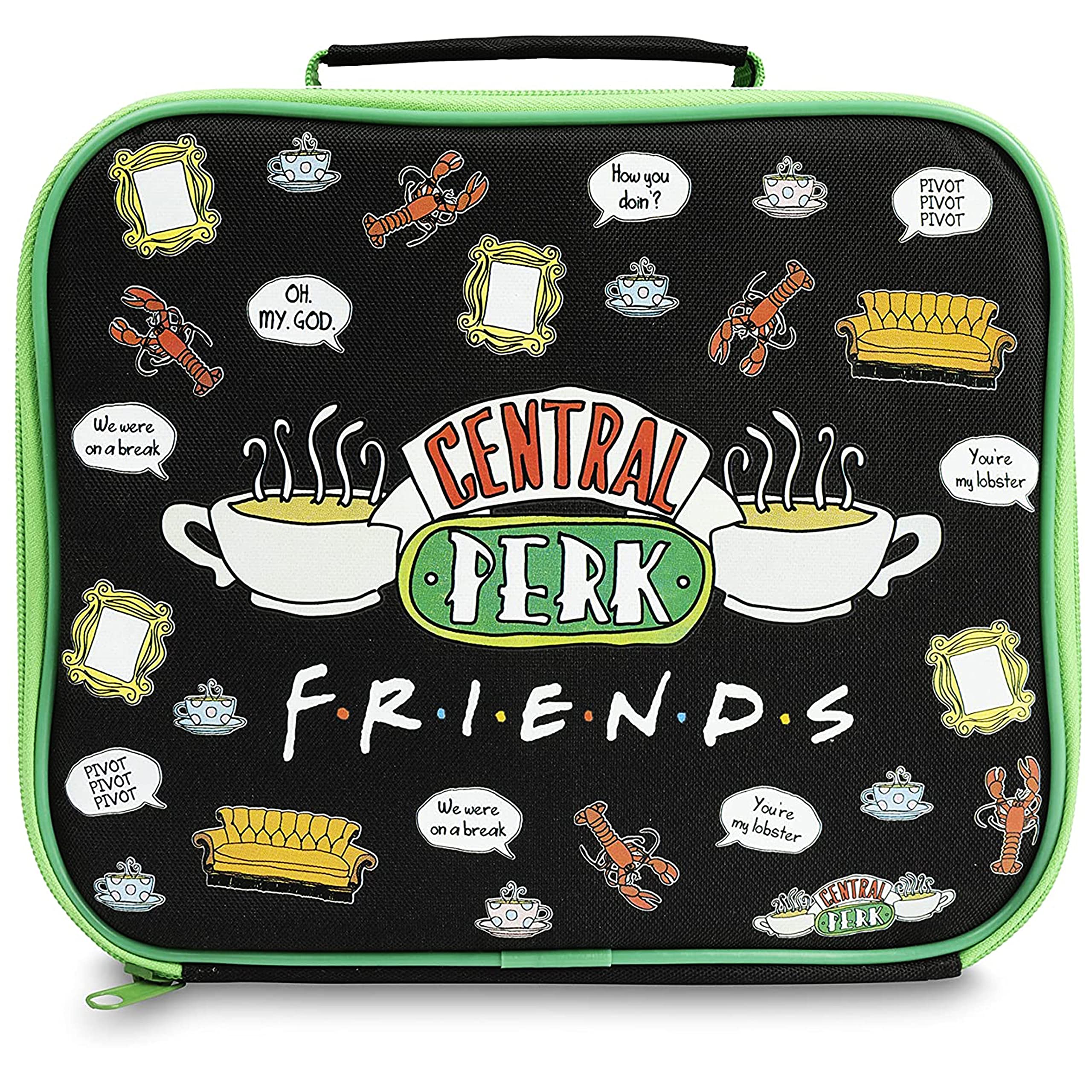 Friends The TV Show Central Perk Insulated Lunch Bag