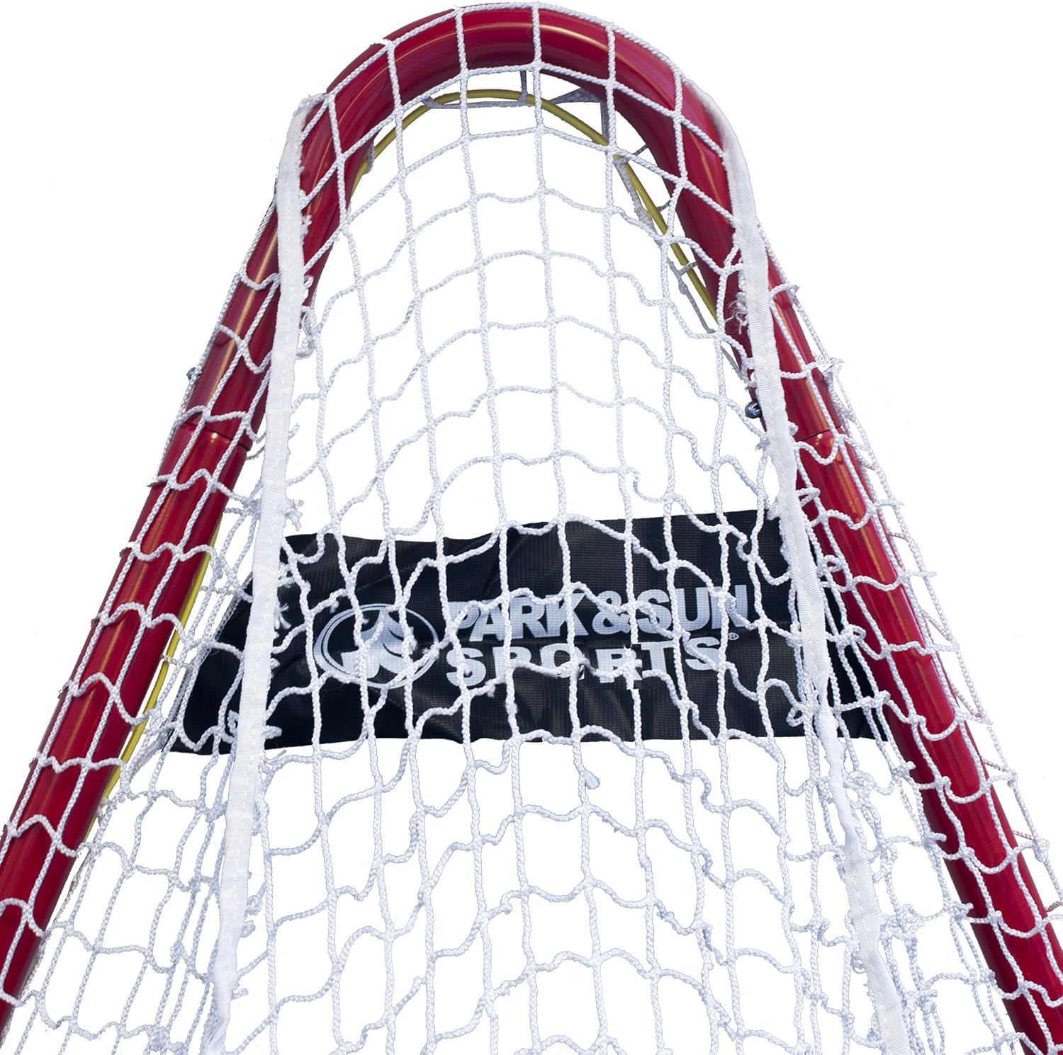 Park & Sun Lacrosse Bungee Slip Net (6 x 6 x 6-Feet, White) : Soccer Goals : Sports & Outdoors