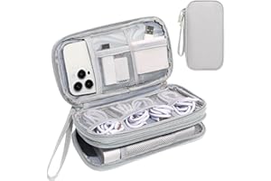 CILLA Electronics Organizer Travel, Travel Cord Organizer Case, Compact Electronics Accessories Bag for Cable, Cord, Charger, Phone