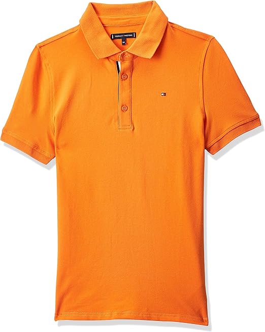 tommy hilfiger polo orange