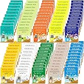 OBS lab 100 Pcs-Combo Ultra Hydraiting Essence Mask (10 types x 10 pcs), Korean Facial Mask Sheet, Skincare Moisturizing