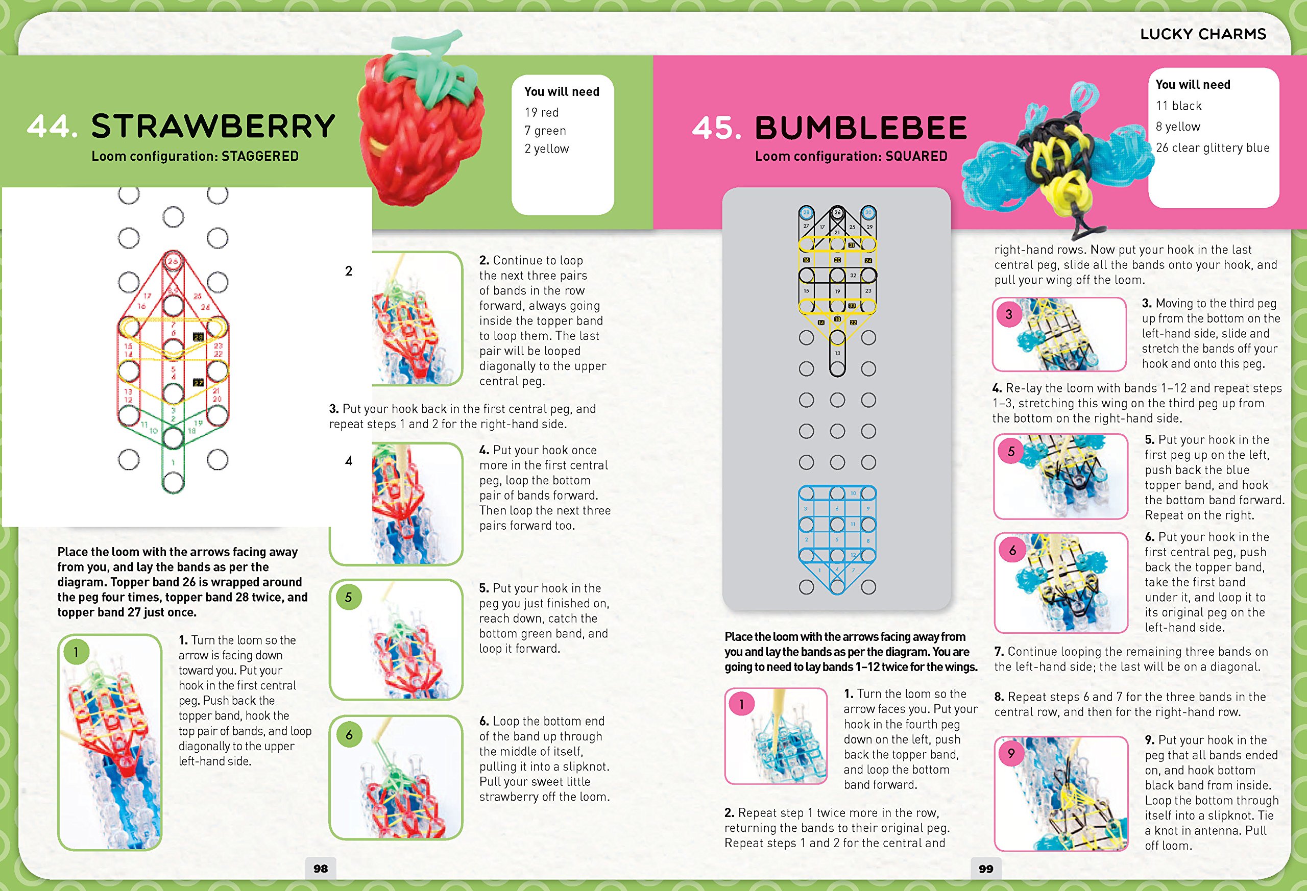 Loom Band It: 60 Rubberband Projects for the Budding Loomineer: Kat  Roberts, Tessa Sillars-Powell: 9781438005201: Amazon.com: Books