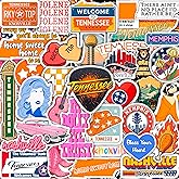 100Pcs Tennessee Stickers for Scrapbooking, Water Bottle and Laptop - Tennessee Party Supplies & Decorations - Nashville Stickers - Gift for Women & Men