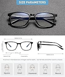 WAZIR Blue Light Blocking Glasses