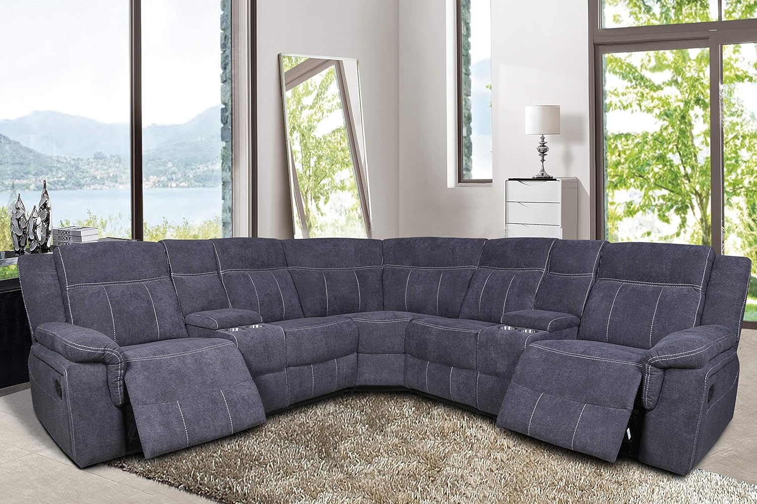 Best reclining 6 piece living room