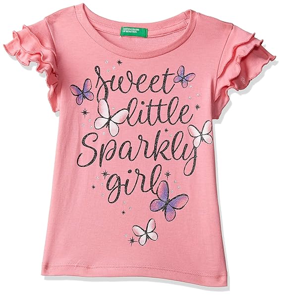 Baby Girls Plain Regular fit T-Shirt