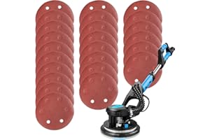 𝟐𝟎𝟐𝟓 𝐔𝐩𝐠𝐫𝐚𝐝𝐞𝐝 Electric Drywall Sander with Vacuum Labor-Saving Back Belt，6 Variable Speed, 500-1800RPM, Patented 