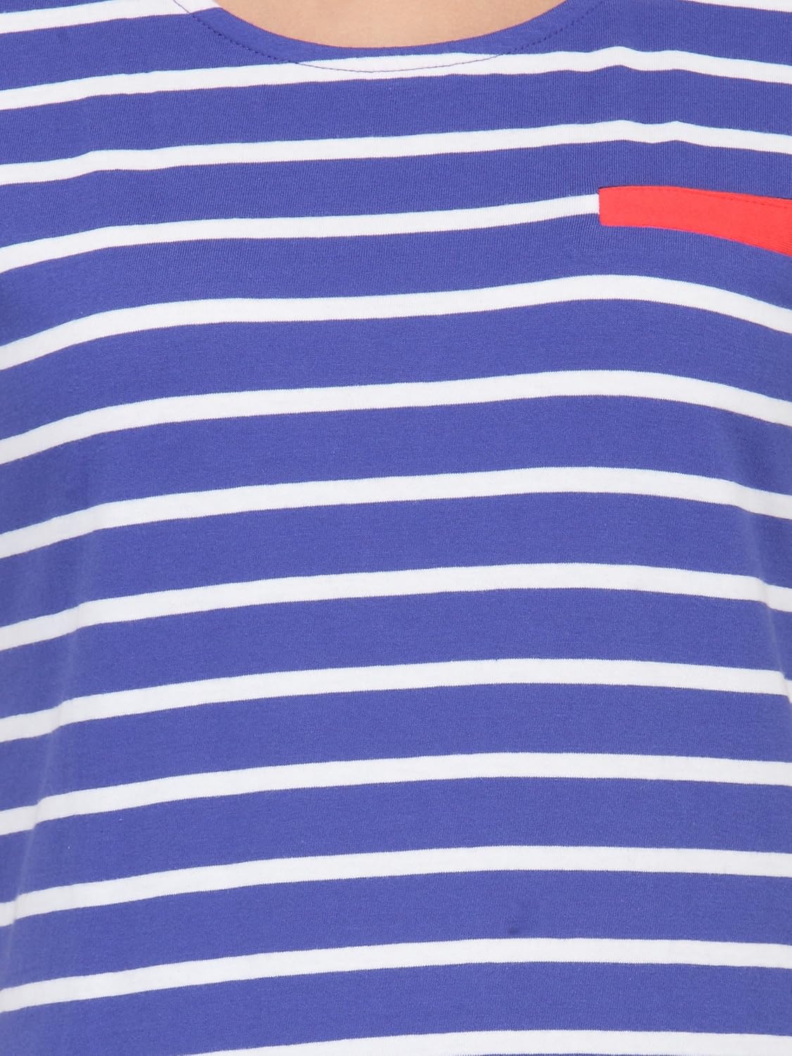 unshackled women's striped t-shirt