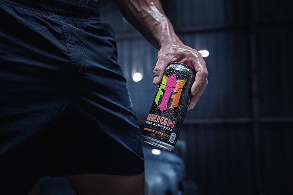 REIGN TOTAL BODY FUEL, REIGNBOW SHERBET, FITNESS & PERFORMANCE DRINK, 16 FL OZ (PACK OF 12)